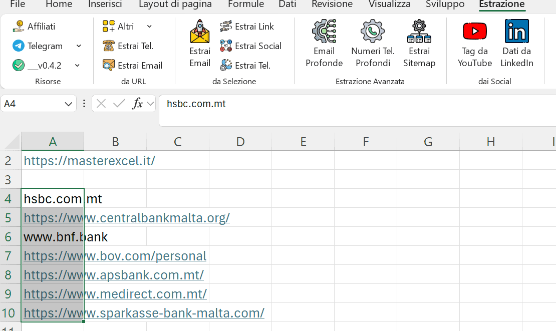 excel-estrattore-email