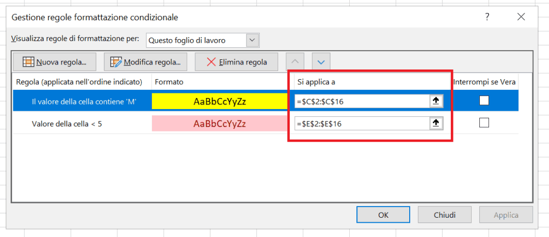 Formattazione Condizionale Excel Guida Definitiva 9553