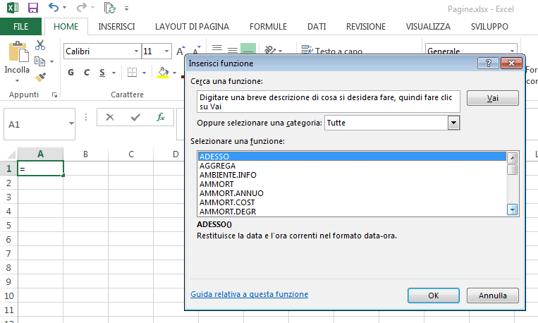 Funzioni Excel Elenco Completo Di Tutte Le Funzioni Excel 9836