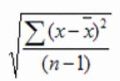 scarto quadratico medio formula-2